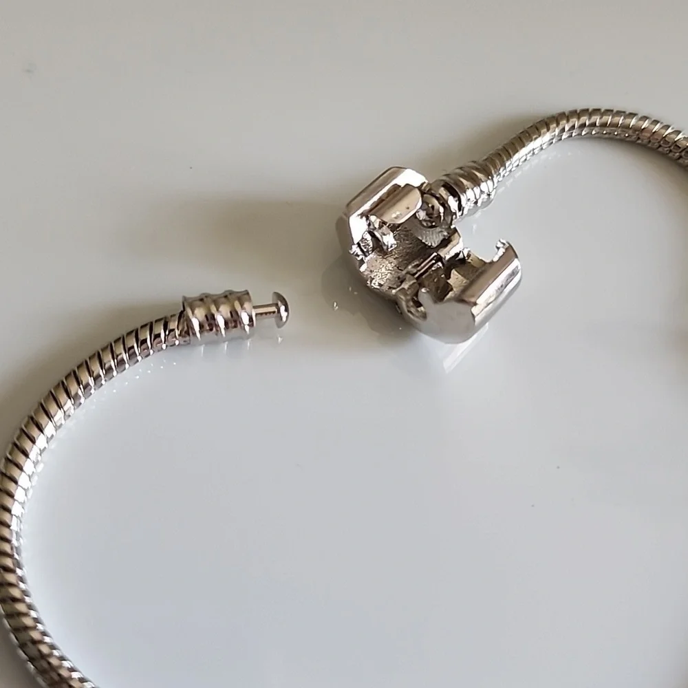 CHARM Bracelet Starter Snake  Bracelet  6.87 inches